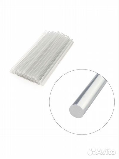 Комплект клеевых стержней прозрачных 11.2мм*300мм
