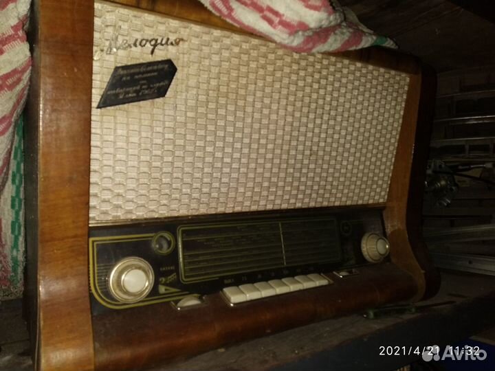 Ламповая радиола Мелодия