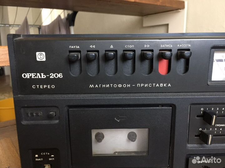 Музыкальный центр магнитафон Орель - 206