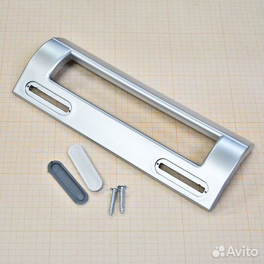 Ручка двери холодильника, универсальная, серебрист