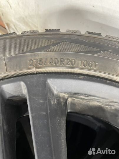 Колеса 5x120 зимние разноширокие