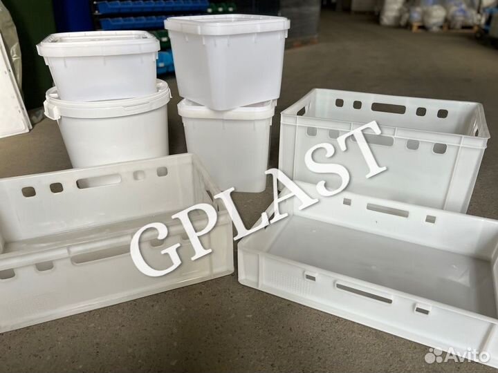 Пластиковые Ящики для Мяса Е1, Е2, Е2 склад Казань