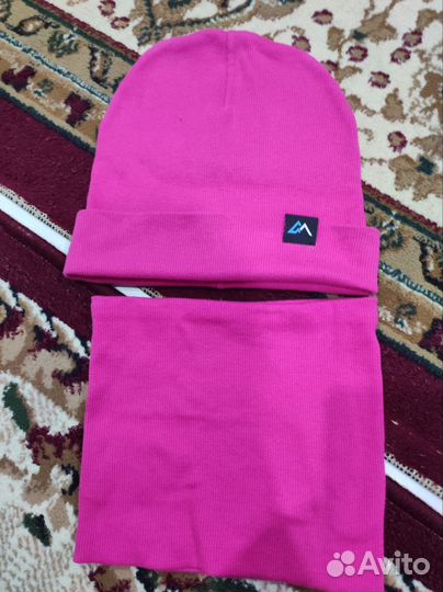 Шапка и снуд для девочки