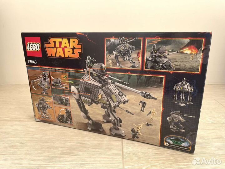 Lego Star Wars Шагающий танк AT-AP 75043 новый