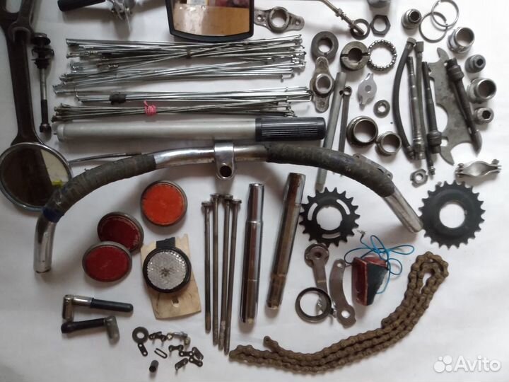 Аксессуары и з/ч к советским велосипедам