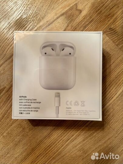 Беспроводные наушники apple airpods 2