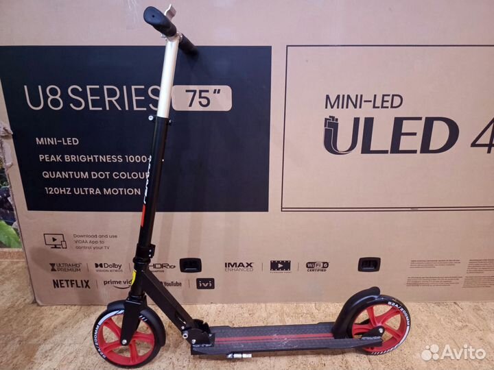 Самокат scuderia ferrari