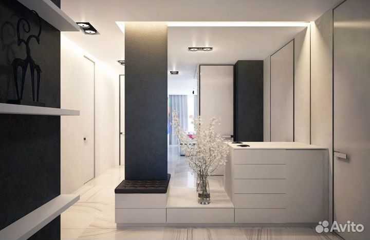 Скрытые межкомнатные двери в наличии