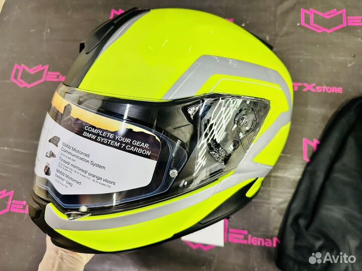 Мотошлем BMW system7 carbon 62/63 XXL