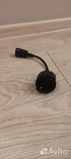 Переходник питания dexp черный CEE 7/4 - IEC 320