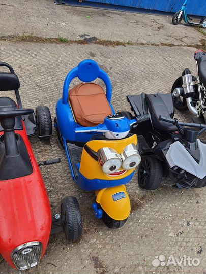 Детская машина электромобиль бу