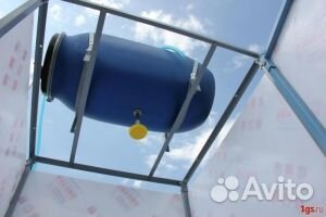 Душ для дачи разборный