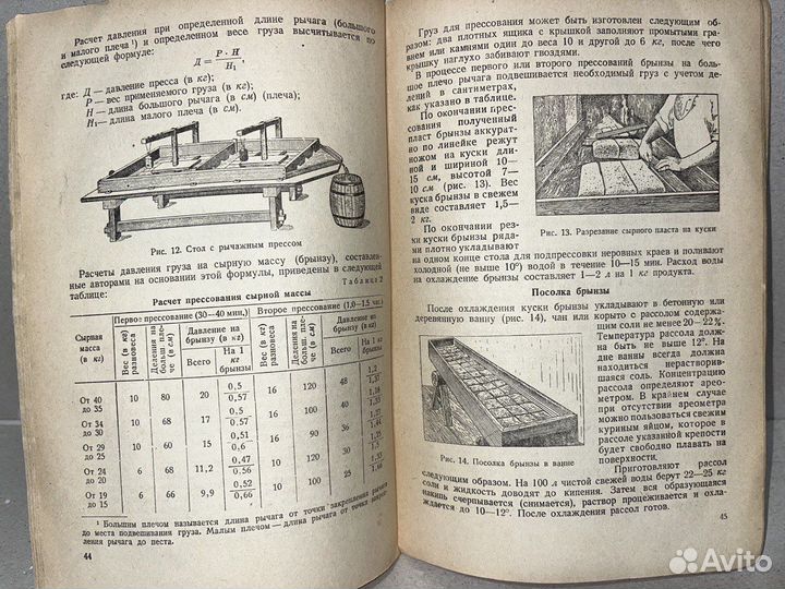 Производство сыров из овечьего молока 1941 год