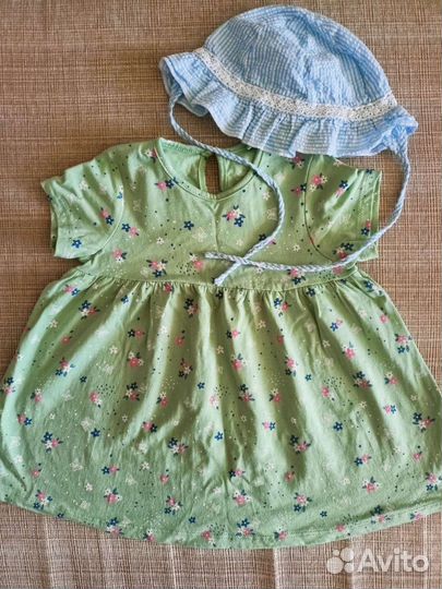 Вещи пакетом на девочку 68- 74