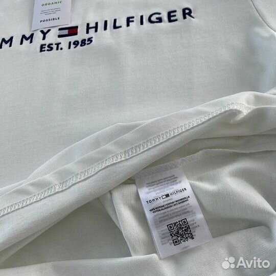 Футболка мужская tommy hilfiger белая