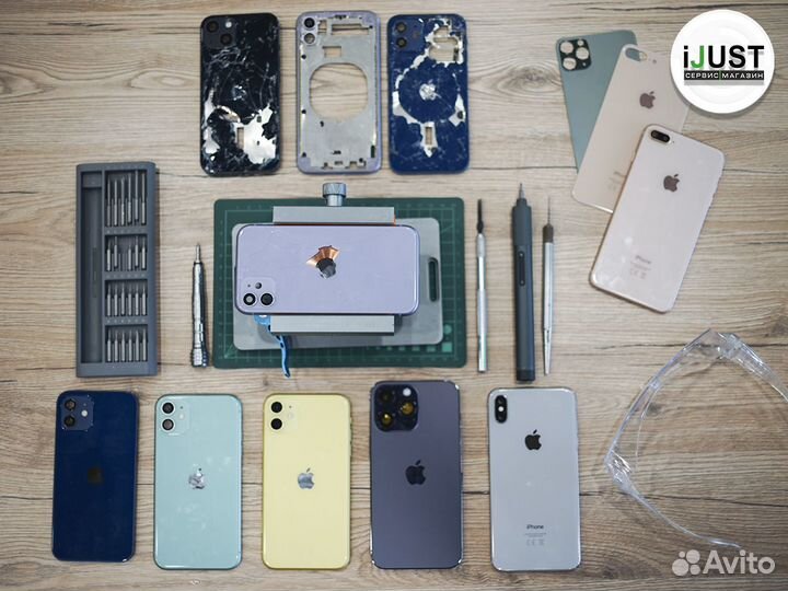 Замена задней крышки (стекла) iPhone