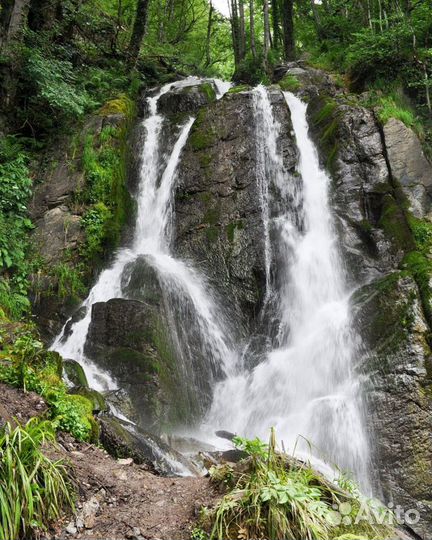 Поход треккинг к Водопаду Кейва,Красная Поляна