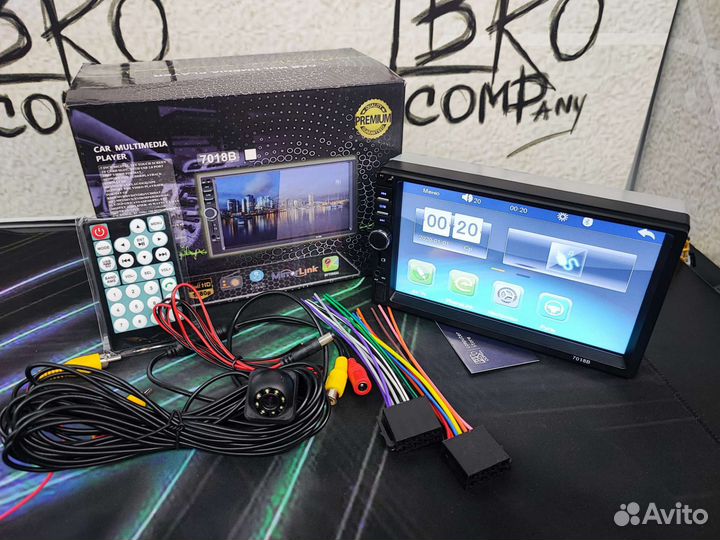 Автомагнитола 2din с камерой