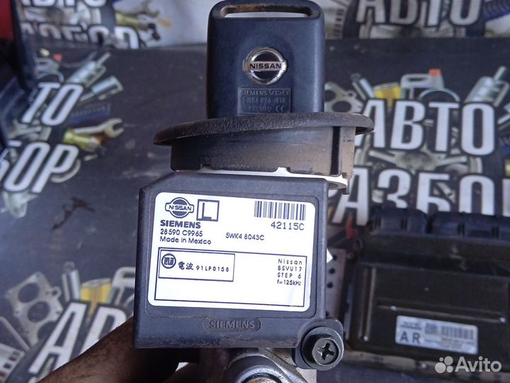 Комплект зажигания эбу замки на Nissan Primera p12