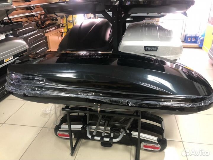 Автобокс багажник на крышу Nissan Qashqai