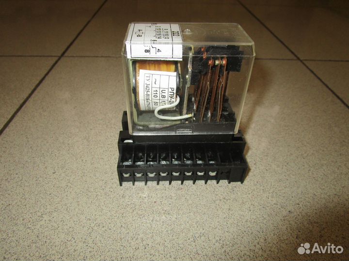 Реле промежуточное рпу-2М211-6222 У3 110 В