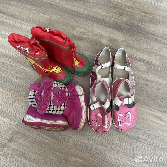 Обувь для девочки 20-21 размер