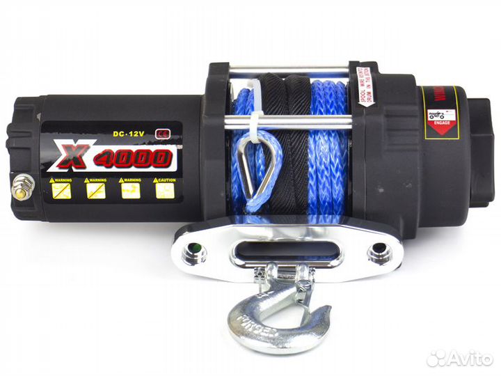 Лебедка Master Winch X4000S с синтетическим тросом