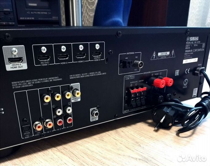 Ресивер Yamaha RX-V379 Bluetooth 4K Ultra HD