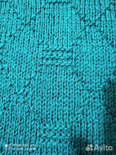 Безрукавка ручной вязки