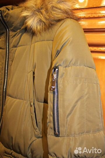 Куртка - пуховик удлинённая Pull&bear р. М(S)