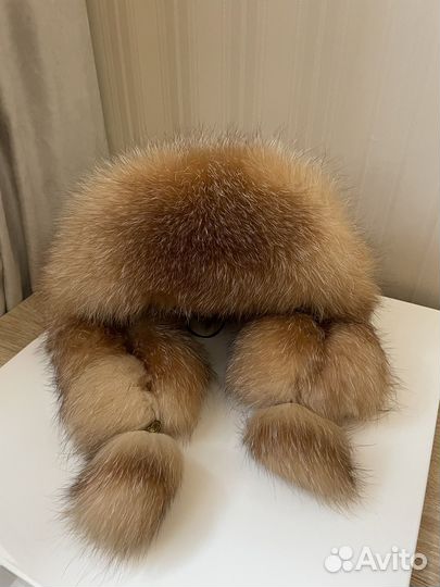 Шапка натуральный мех женская