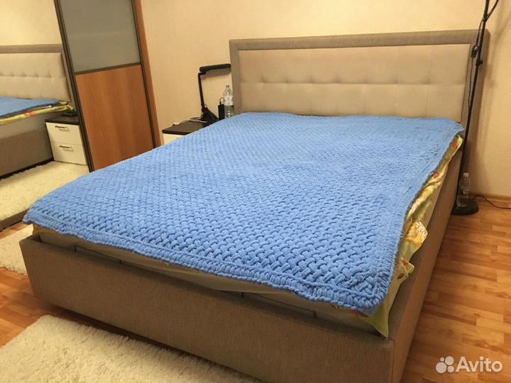 Пледы ручной работы, барашек ручной работы