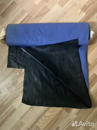 Ткань- дерматин черный