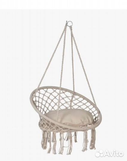 Качель кресло подвесное с подушкой, до 100 кг