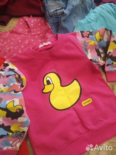 Вещи пакетом на девочку 104-110