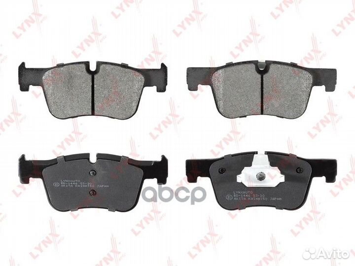 Колодки тормозные дисковые перед BD1446 LYN