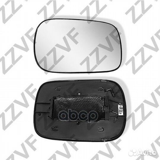 Зеркальный элемент асферический С обогревом лев