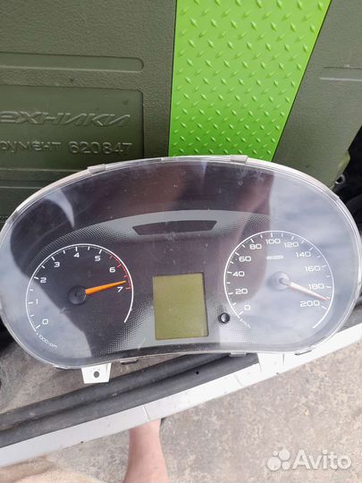 Приборная панел лада гранта