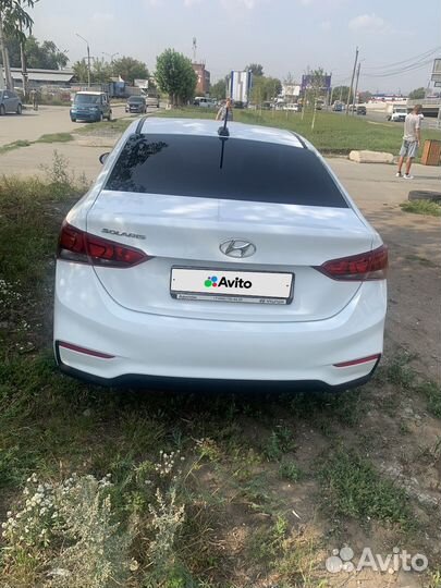 Hyundai Solaris 1.4 AT, 2018, 81 000 км