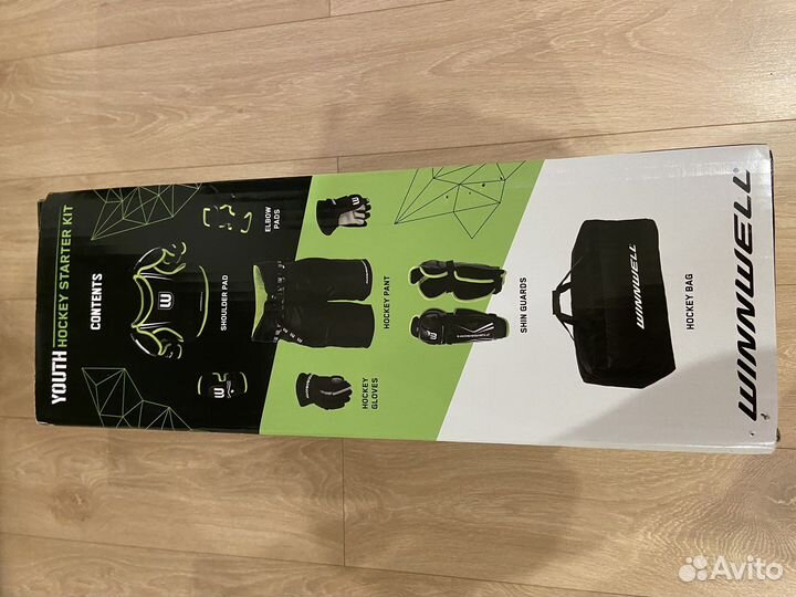 Хоккейная защитная экипировка 104-122