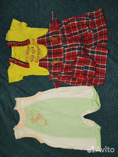 Пакет вещей на мальчика 80 размер