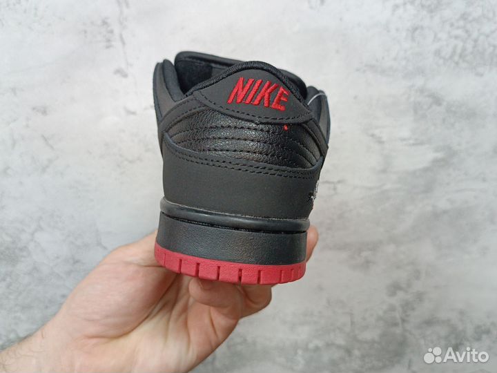 Кроссовки Nike SB Dunk low black pigeon
