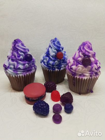 Мыло-капкейк