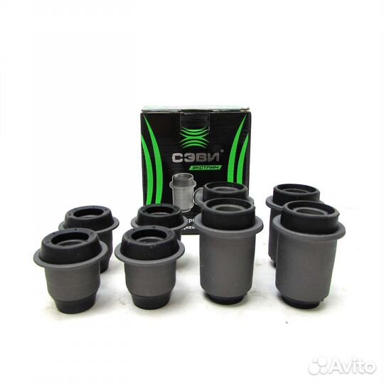 Комплект сайлентблоков передних рычагов Лада Нива