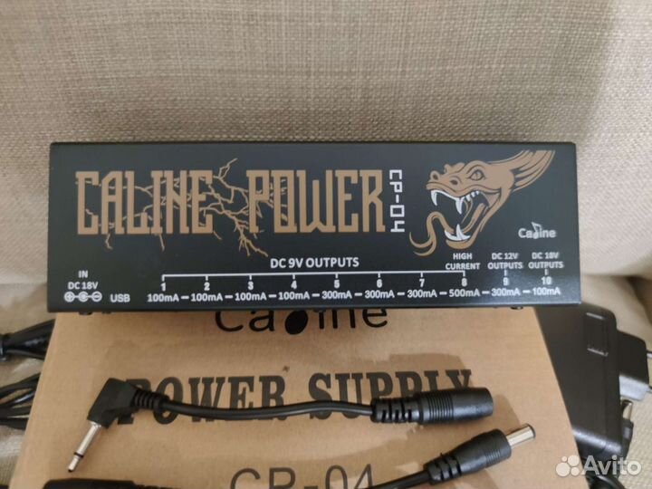 Новый блок питания для гитарных педалей