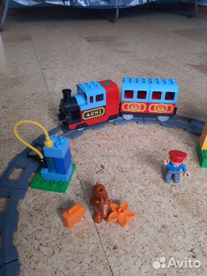 Lego duplo поезд 10507