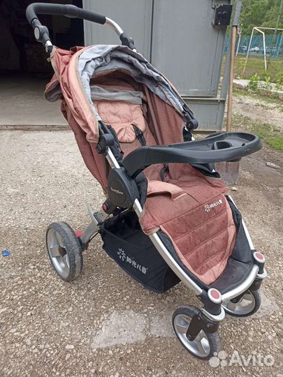 Детские коляски прогулочные с большими колесами