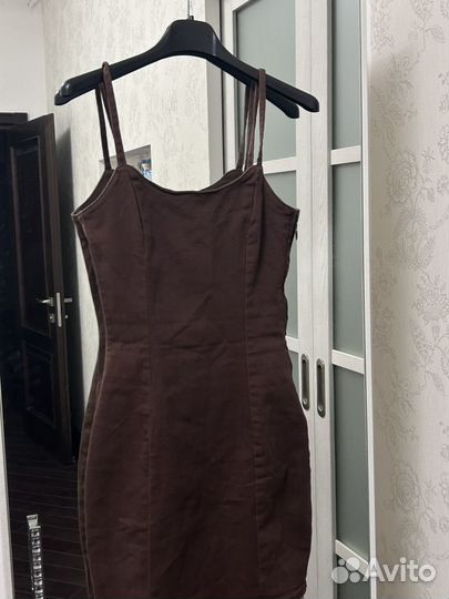 Платье джинсовое