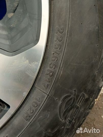 Летние шины r17 бу