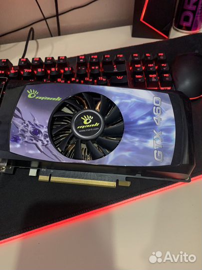 Видеокарта GTX 460